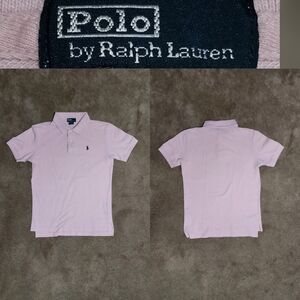 Kids Polo/Ralph Lauren Pink Shirt Sz Med